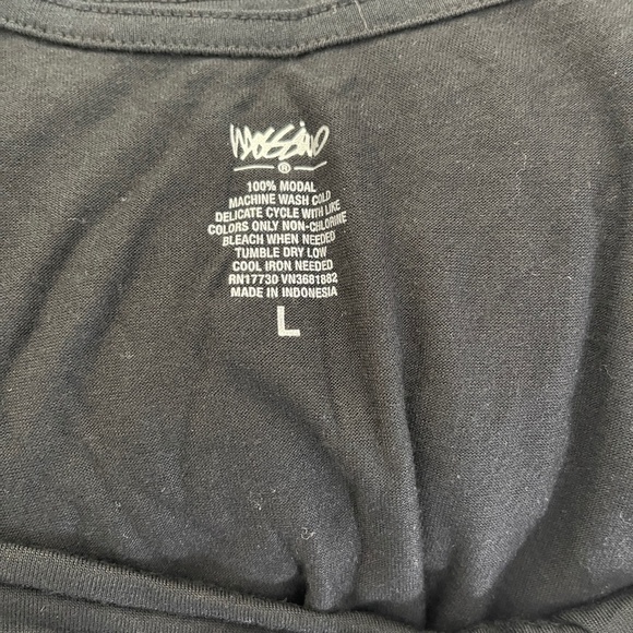 Black ruching top - Picture 8 of 8